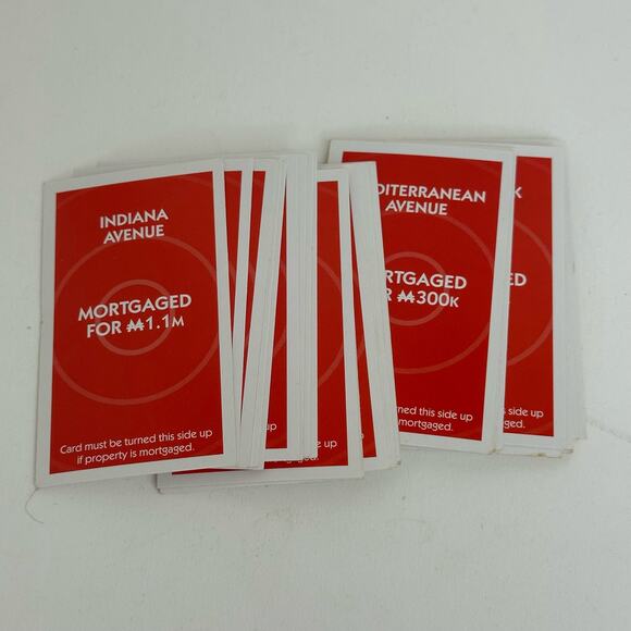 Monopoly Revolution Card Set Replacement - Picture 2 of 3